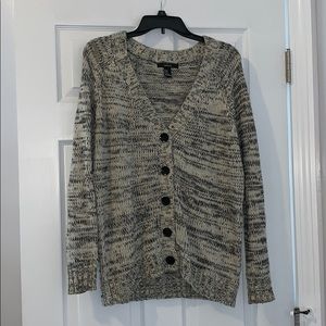 Black and white sweater